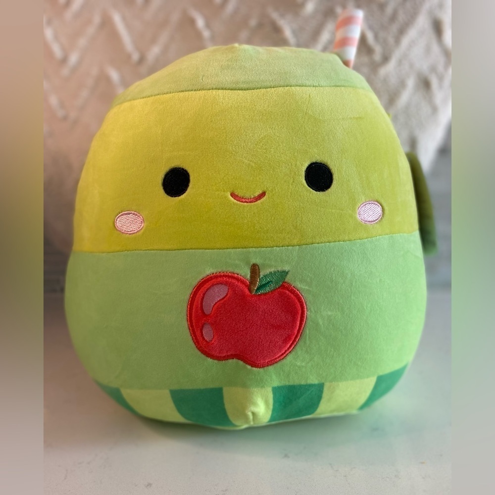 NWT Squishmallow Jean the Apple Juice